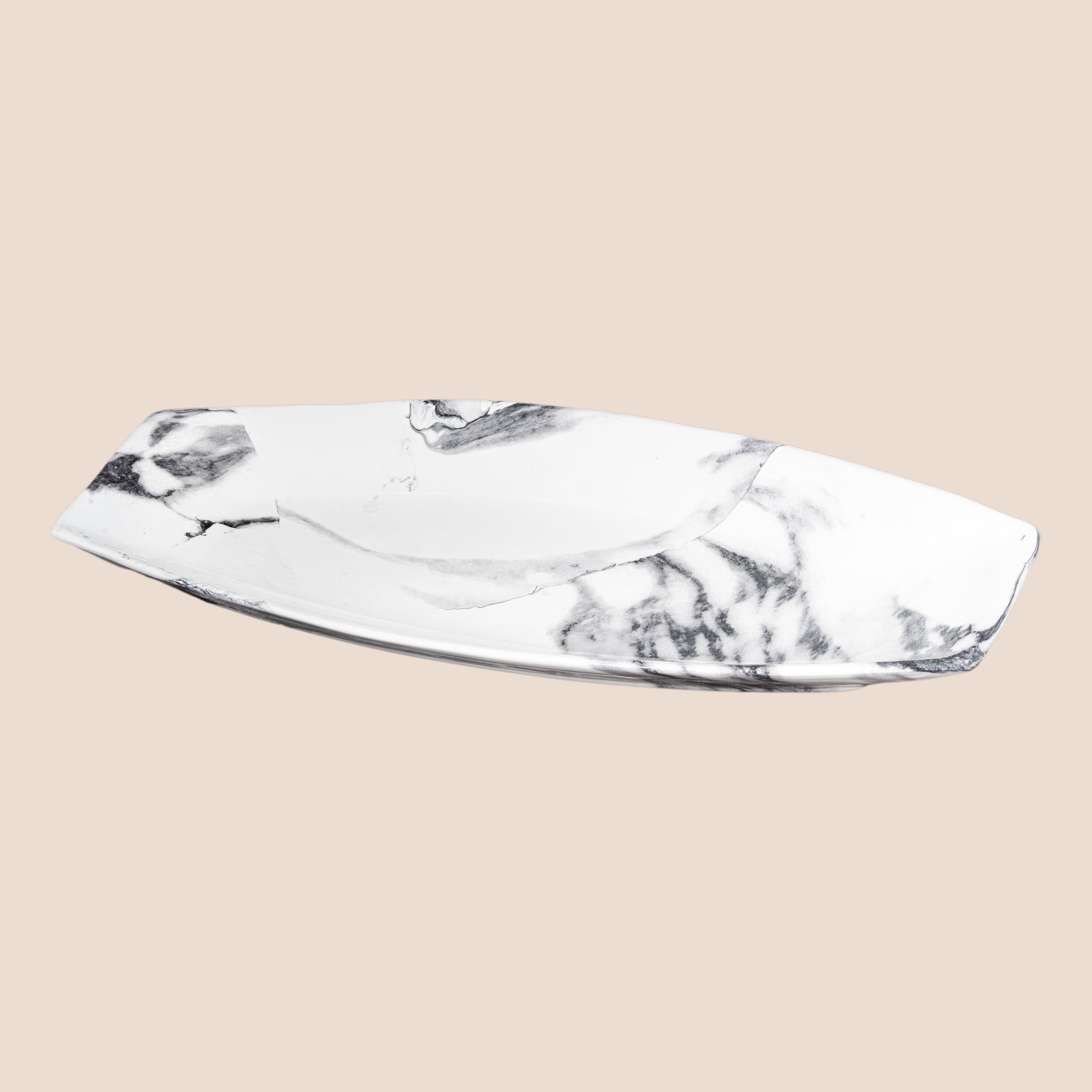 Marquina Edge Platter - Décor Tray