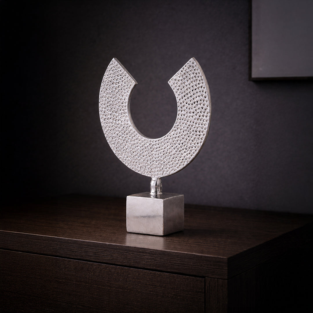Obsidian Crescent - Sculpture