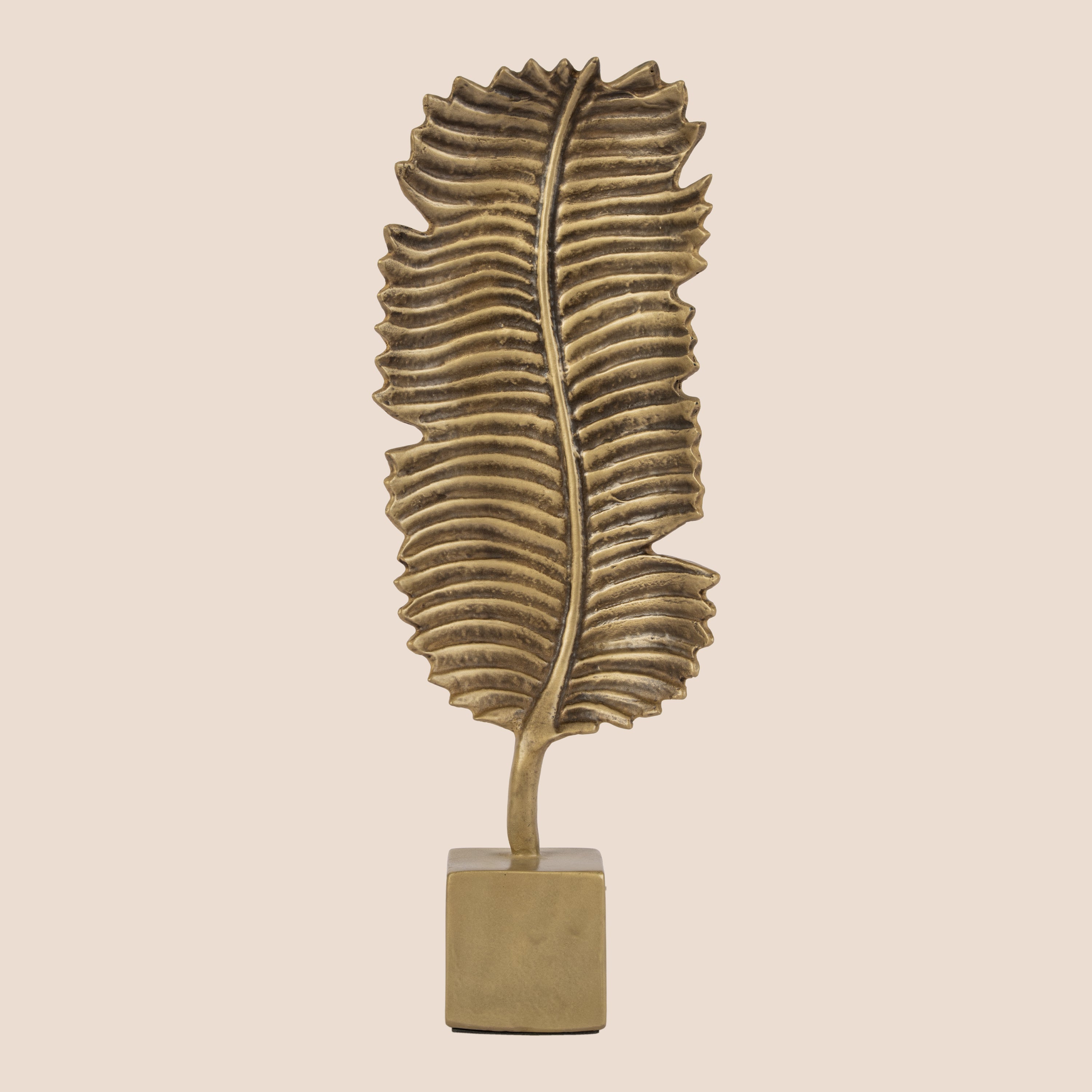 Aureon & Celeste Veil Leaf Form - Sculpture Set