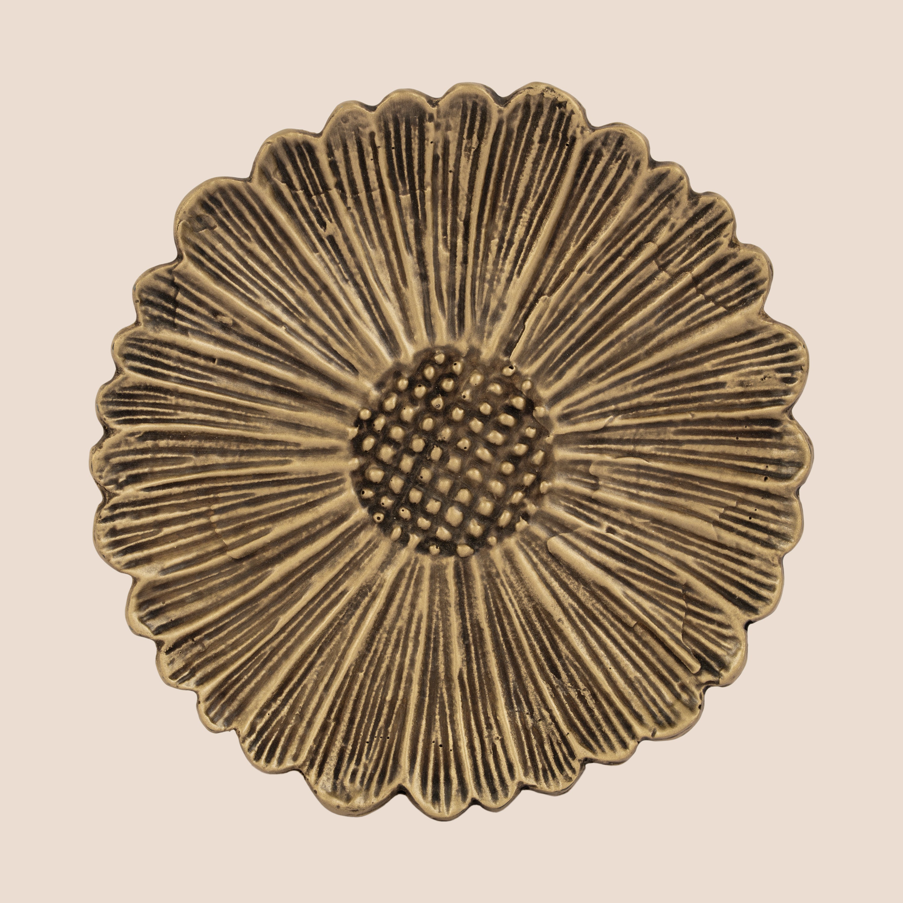 Solstice Bloom Tray & Strata Form Platter - Décor Tray Set