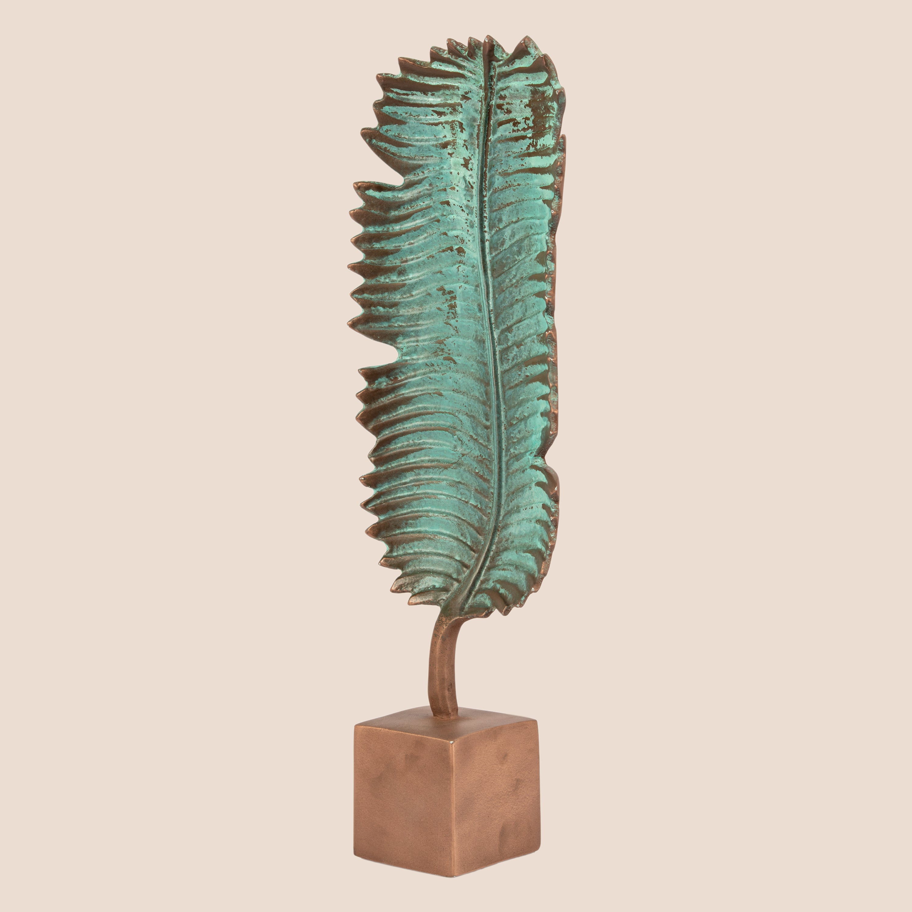 Aureon & Celeste Veil Leaf Form - Sculpture Set