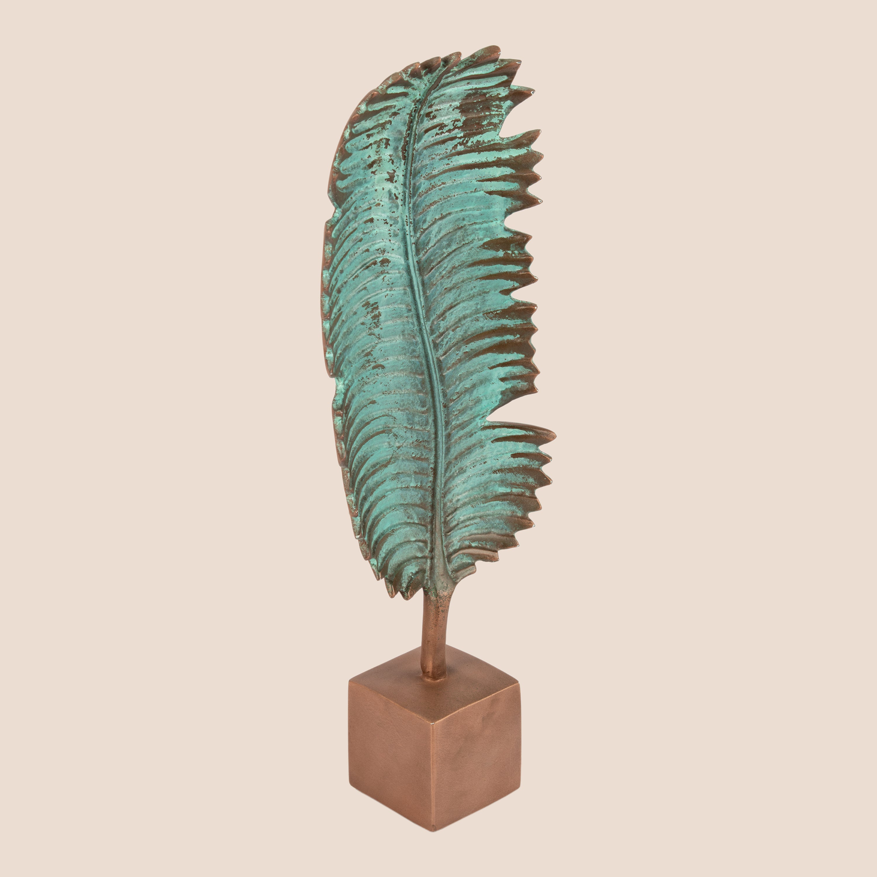 Celeste Veil Leaf - Sculpture