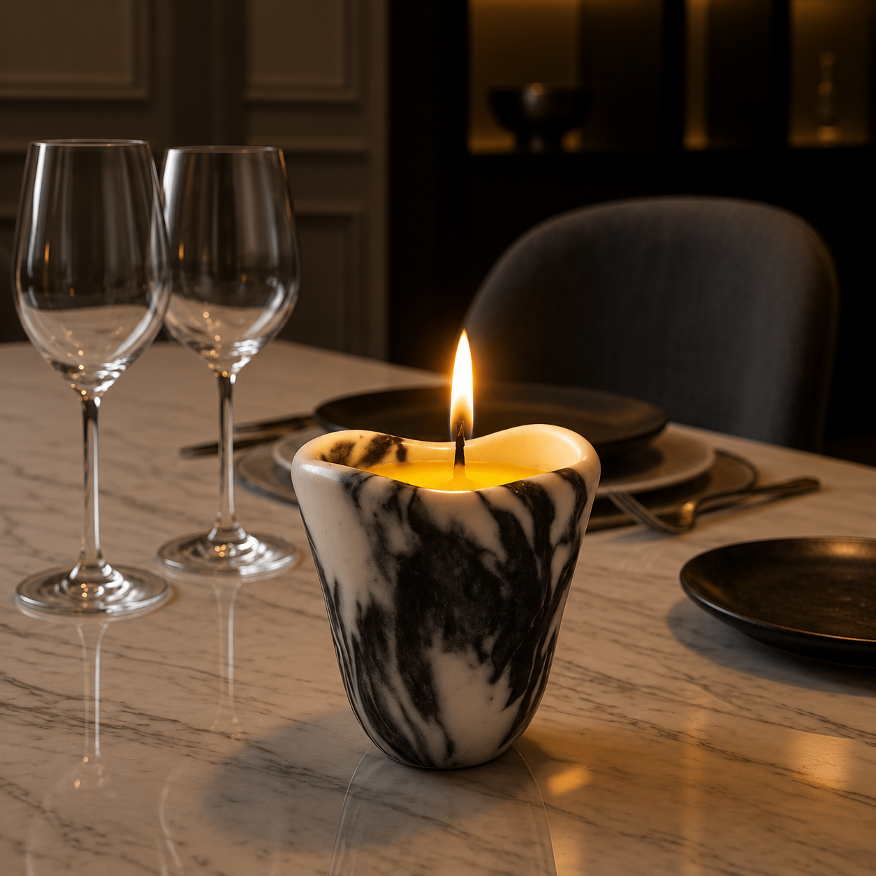 Hollow Bloom-Scented Candles