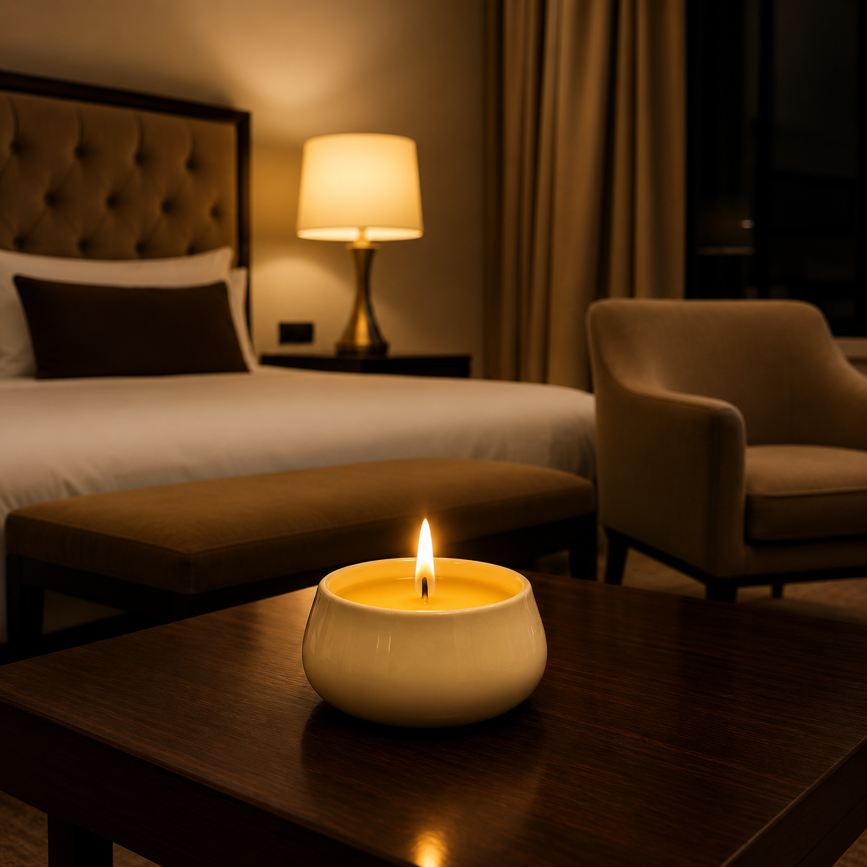 Fragmented Glow-Scented Candles