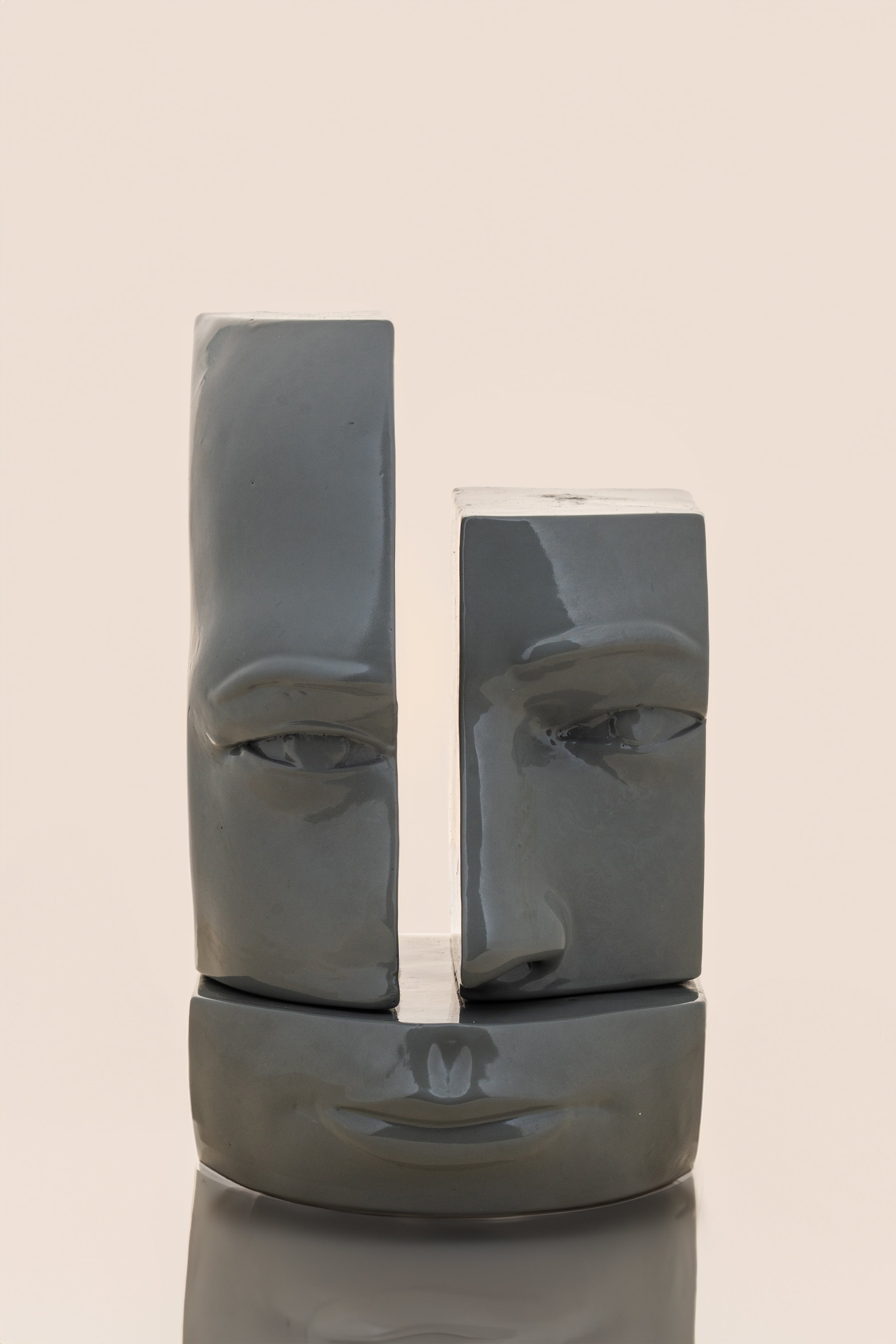 Fragmented Identity - Sculpture Bookend - ACad Home