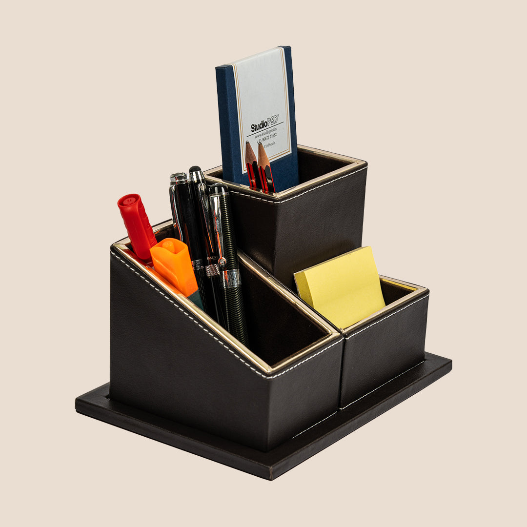 Penora- Stitch Craft Leather Pen Holder