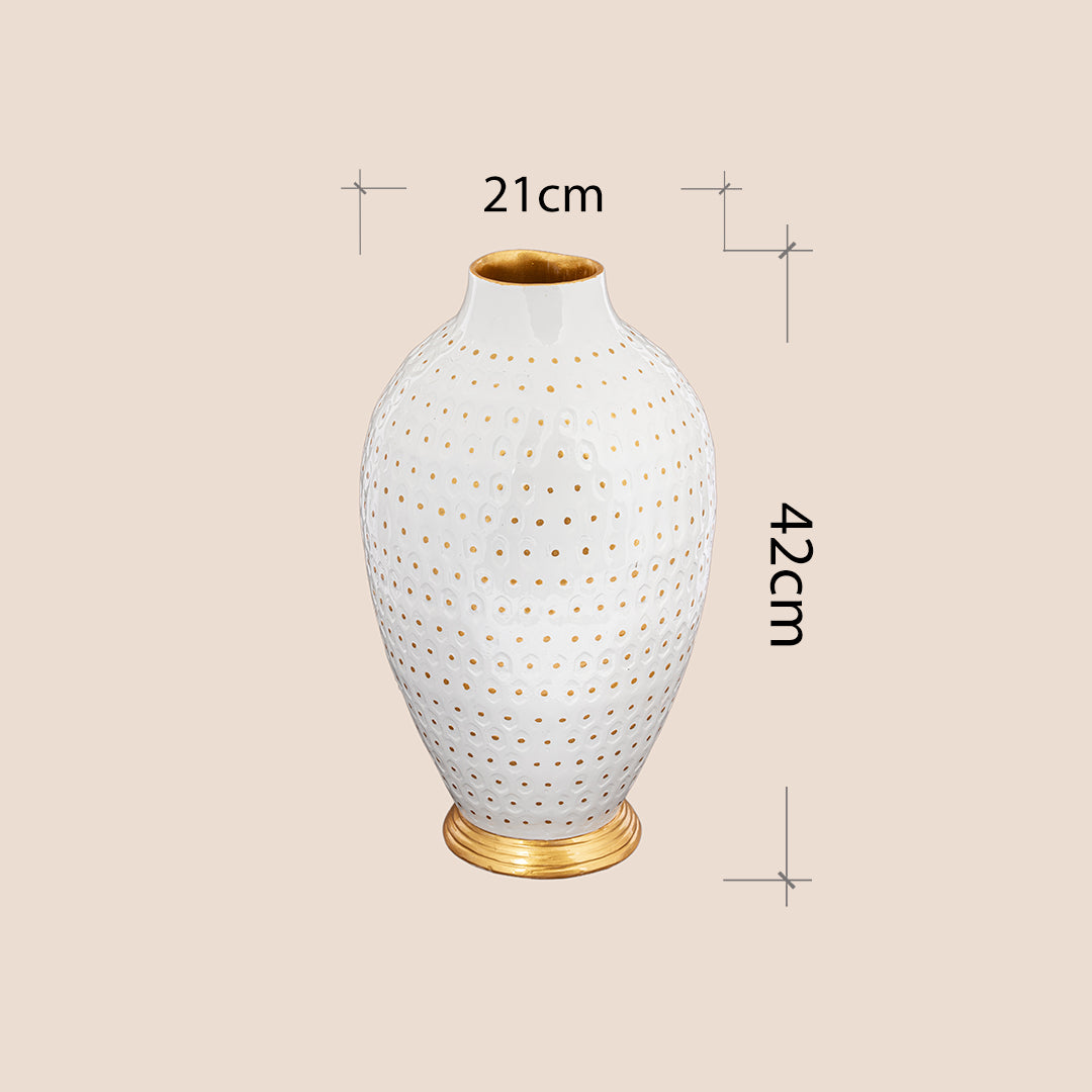 Aurora Dotted Elegance - The Vase