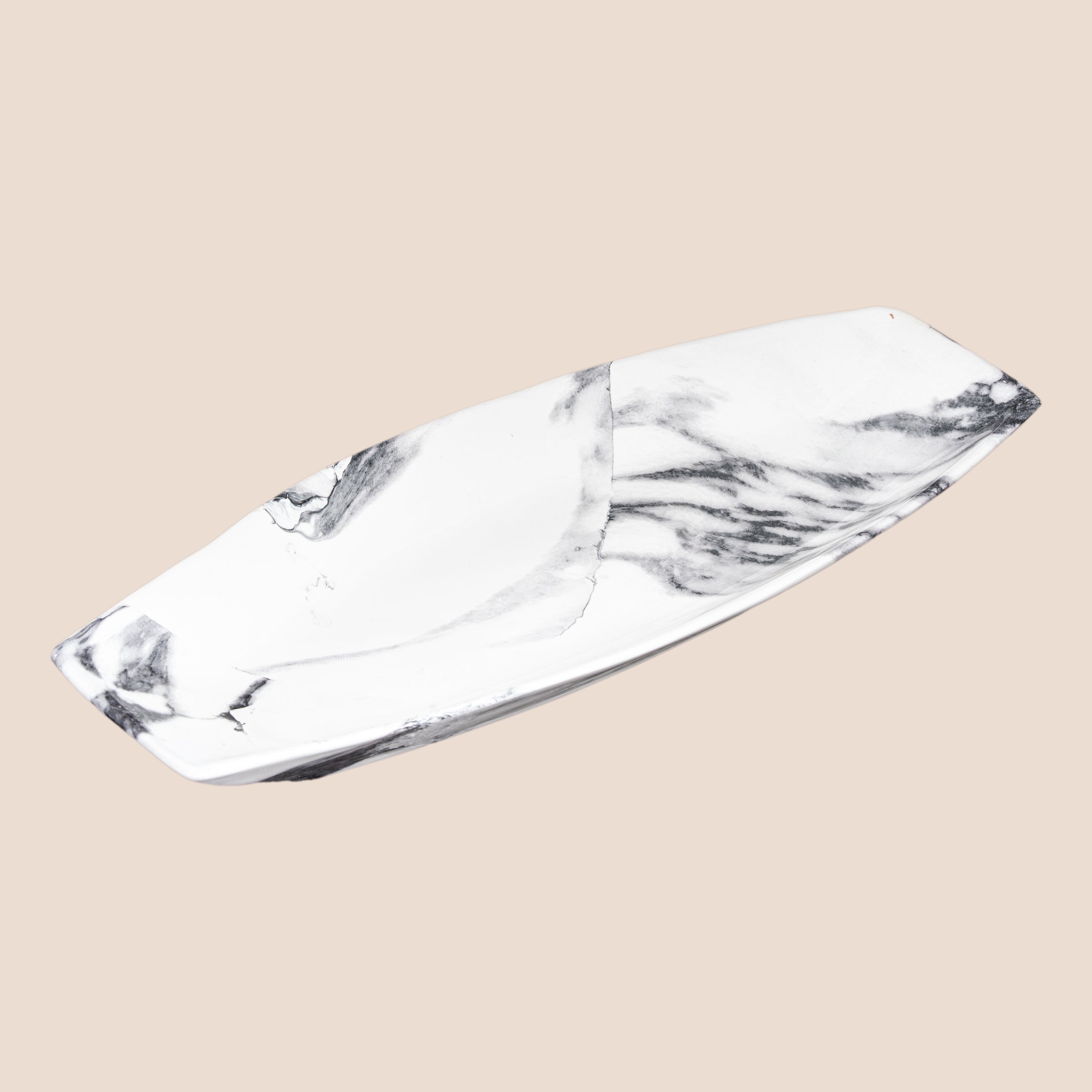 Marquina Edge Platter - Décor Tray