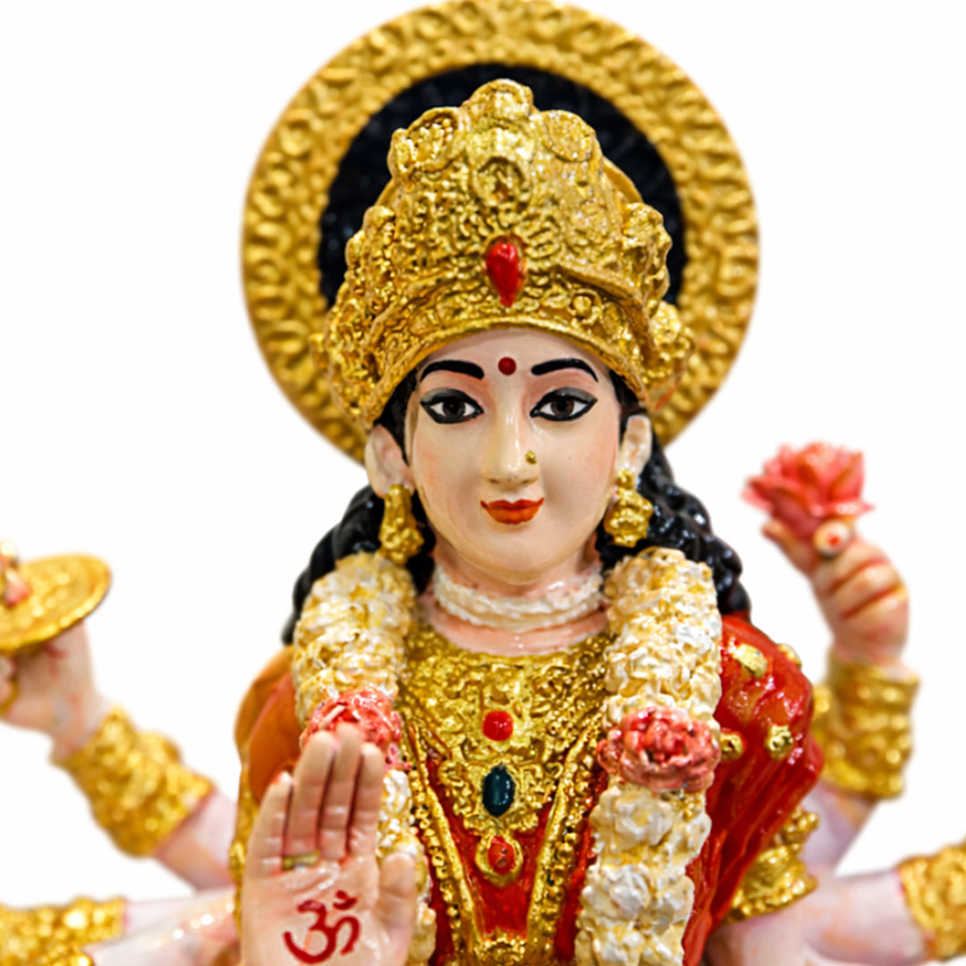 Goddess Durga Ji - God Idol (Hand Painted)