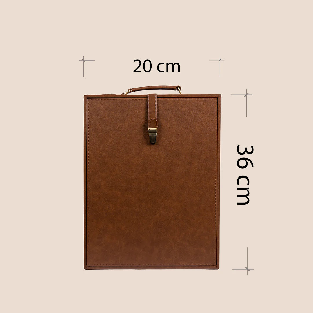 Legacy Leather Barware & Coaster Set