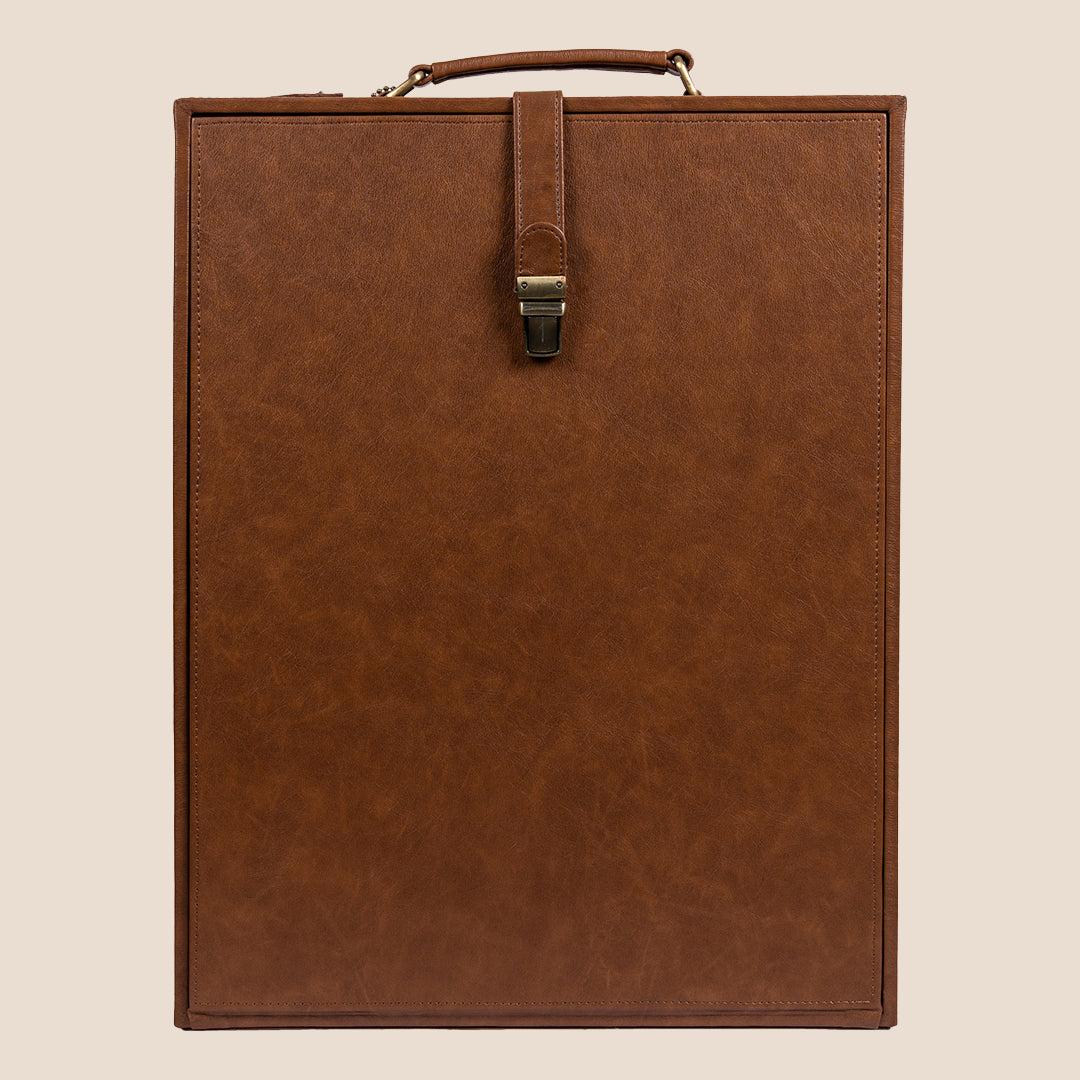 Legacy Liquor Leather Chest- Barware Set - Rakhi Gift Set