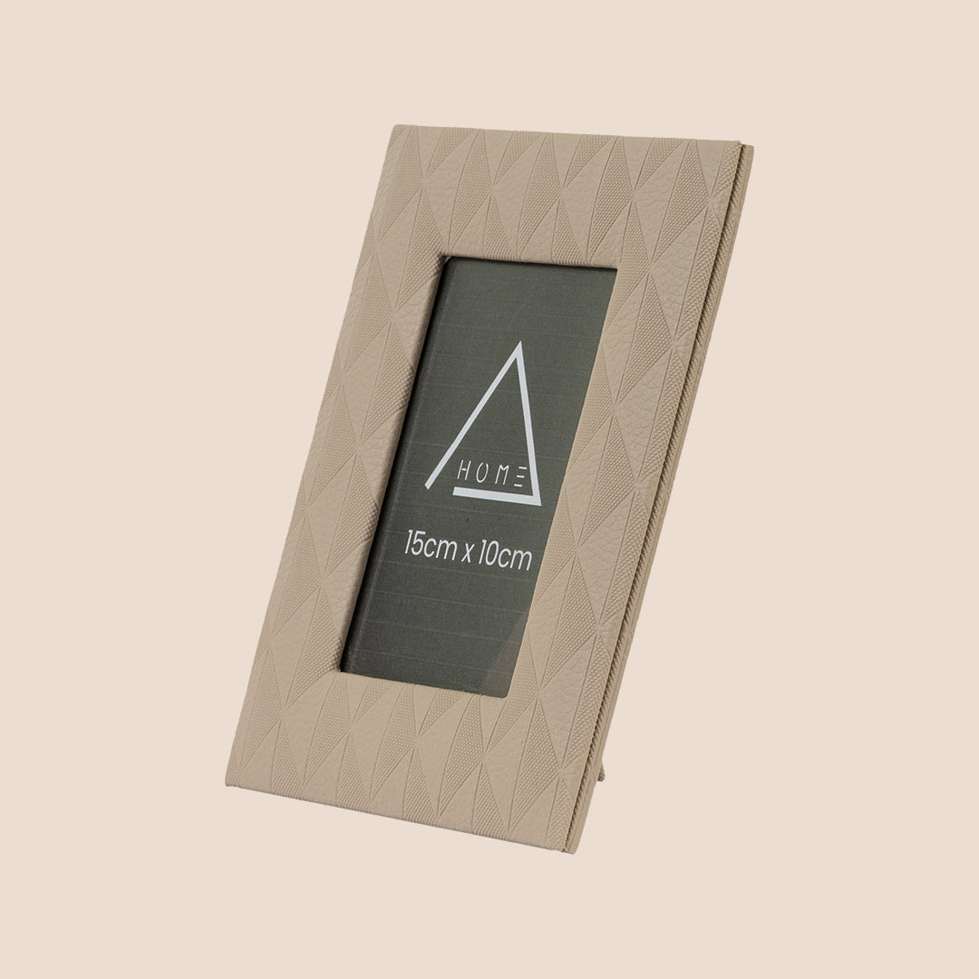 The Azure Canvas & Geometric Gallery - Photo Frame Set