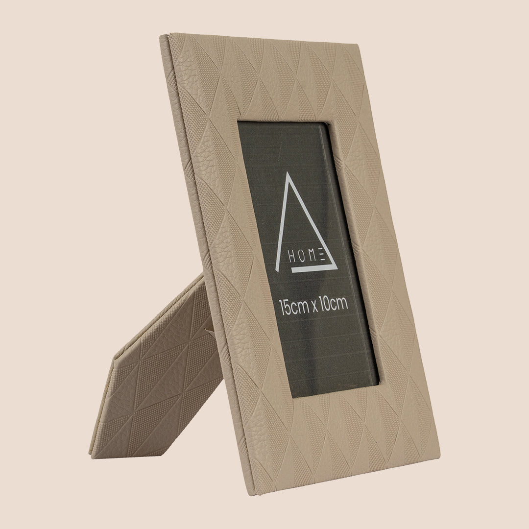The Azure Canvas & Geometric Gallery - Photo Frame Set