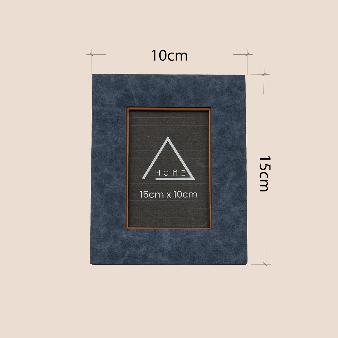 The Azure Canvas & Geometric Gallery - Photo Frame Set