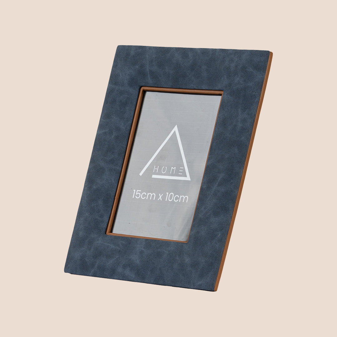 The Azure Canvas & Geometric Gallery - Photo Frame Set