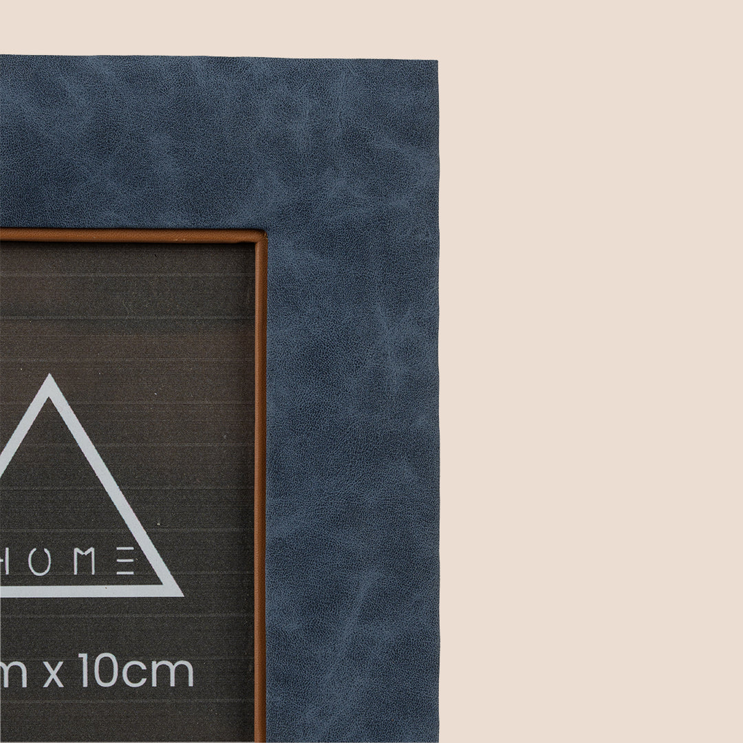 The Azure Canvas & Geometric Gallery - Photo Frame Set