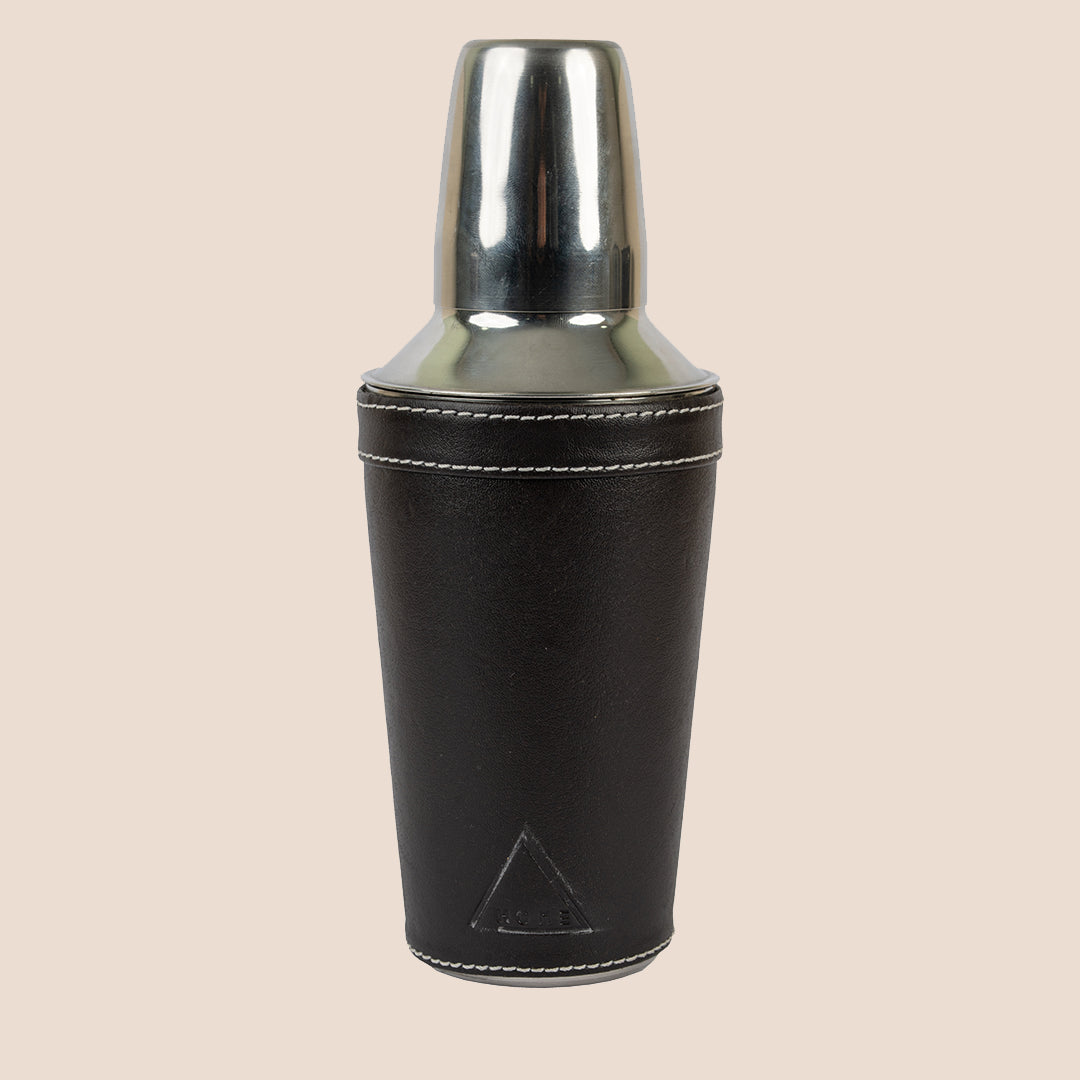The Midnight Collection: Leather- Barware Set