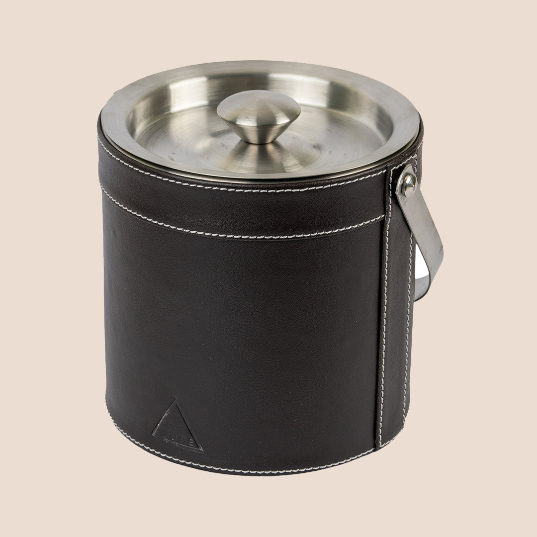 The Midnight Collection: Leather- Barware Set