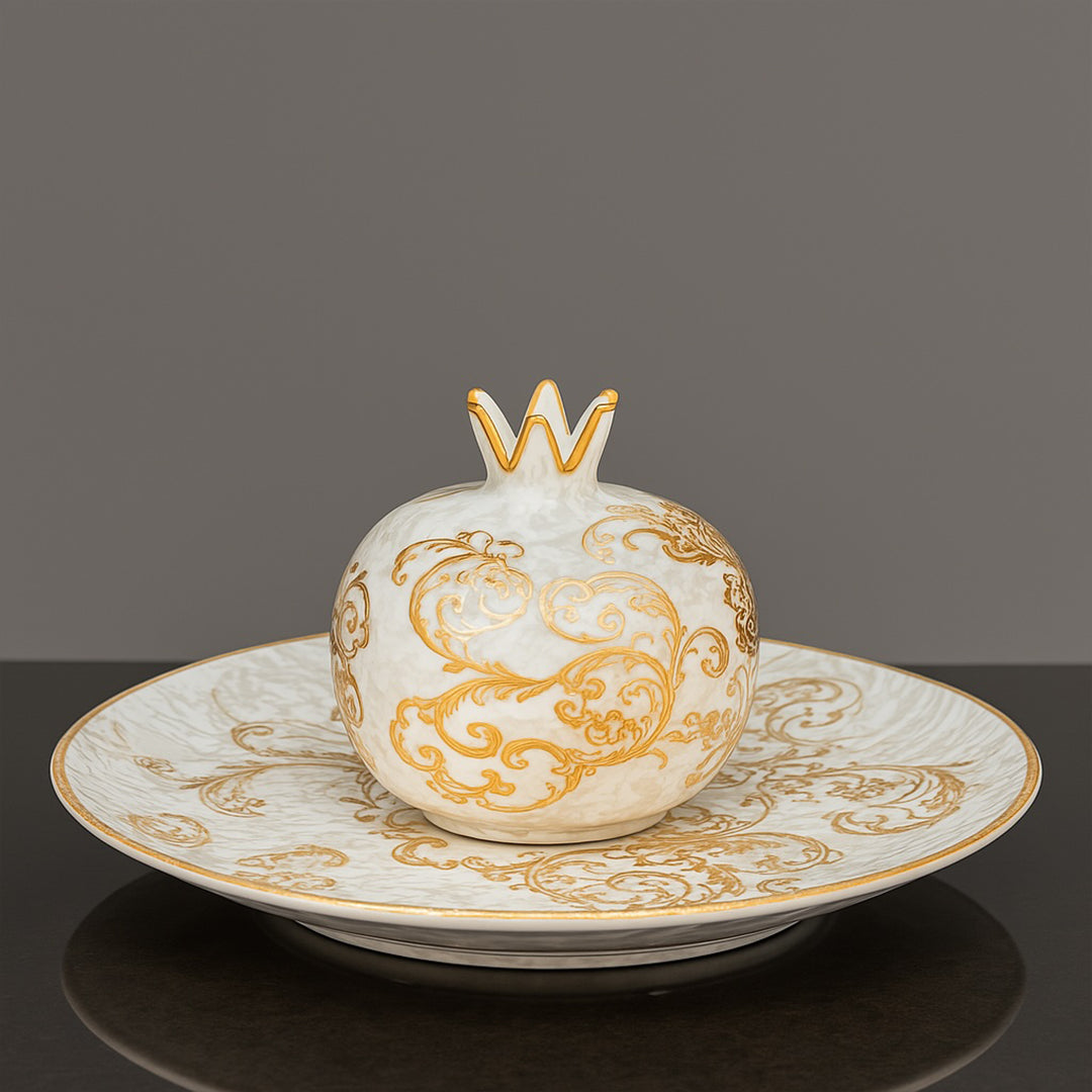 Harvest of Life & Seed Of Creativity - Vase & Tray Set