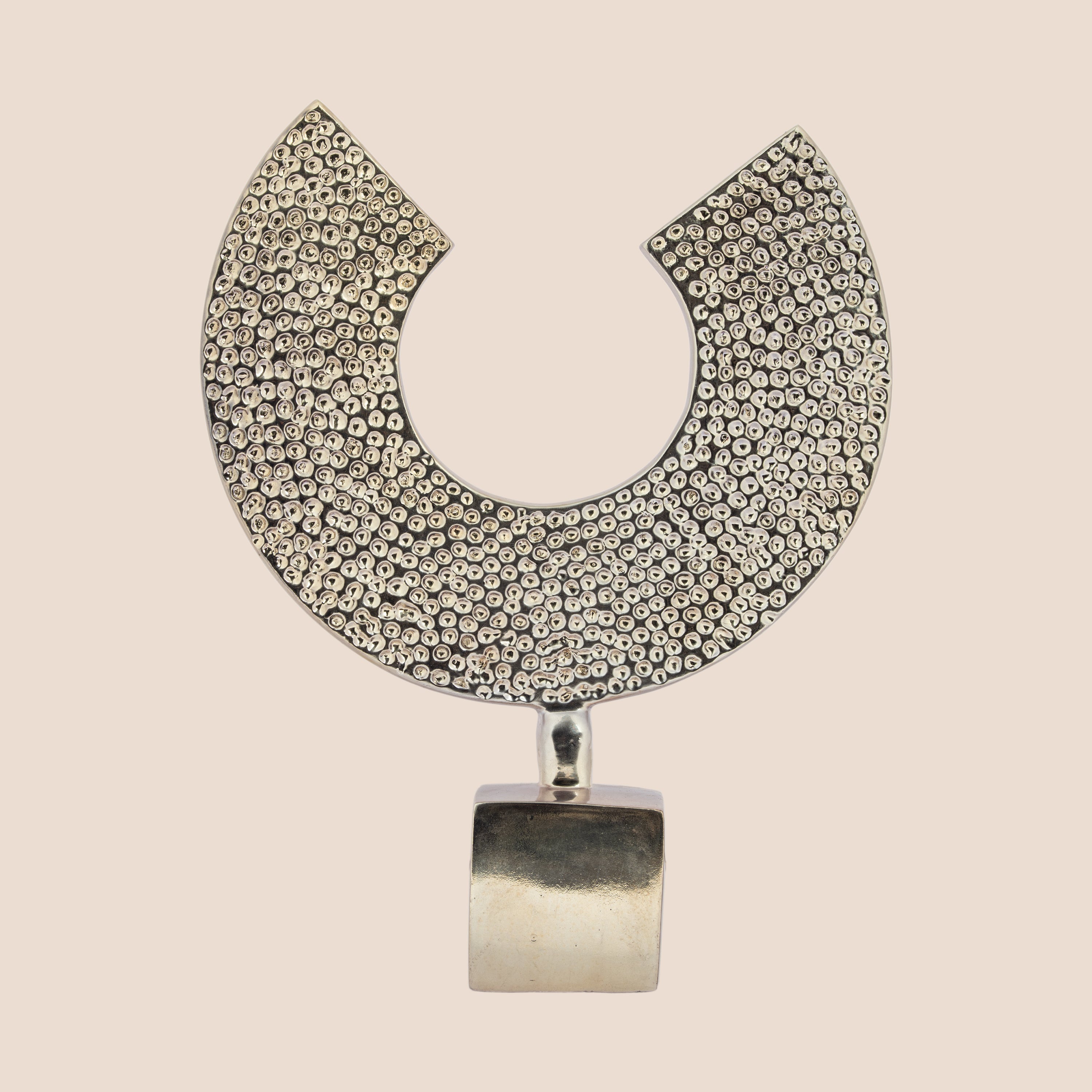 Obsidian Crescent - Sculpture