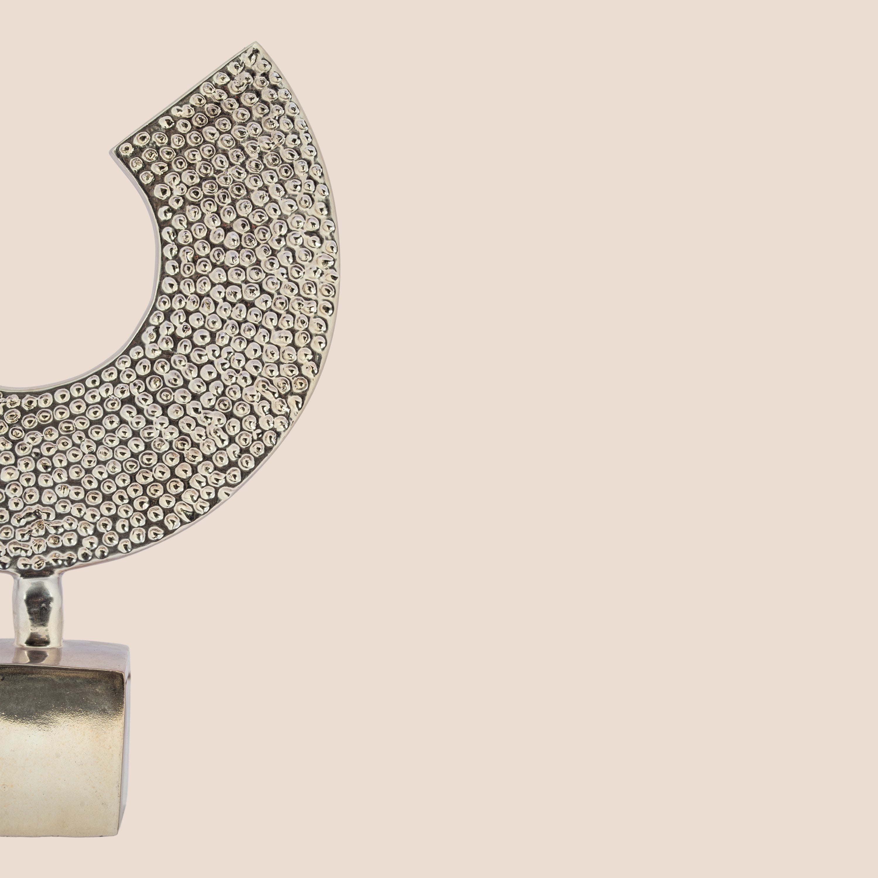 Obsidian Crescent - Sculpture