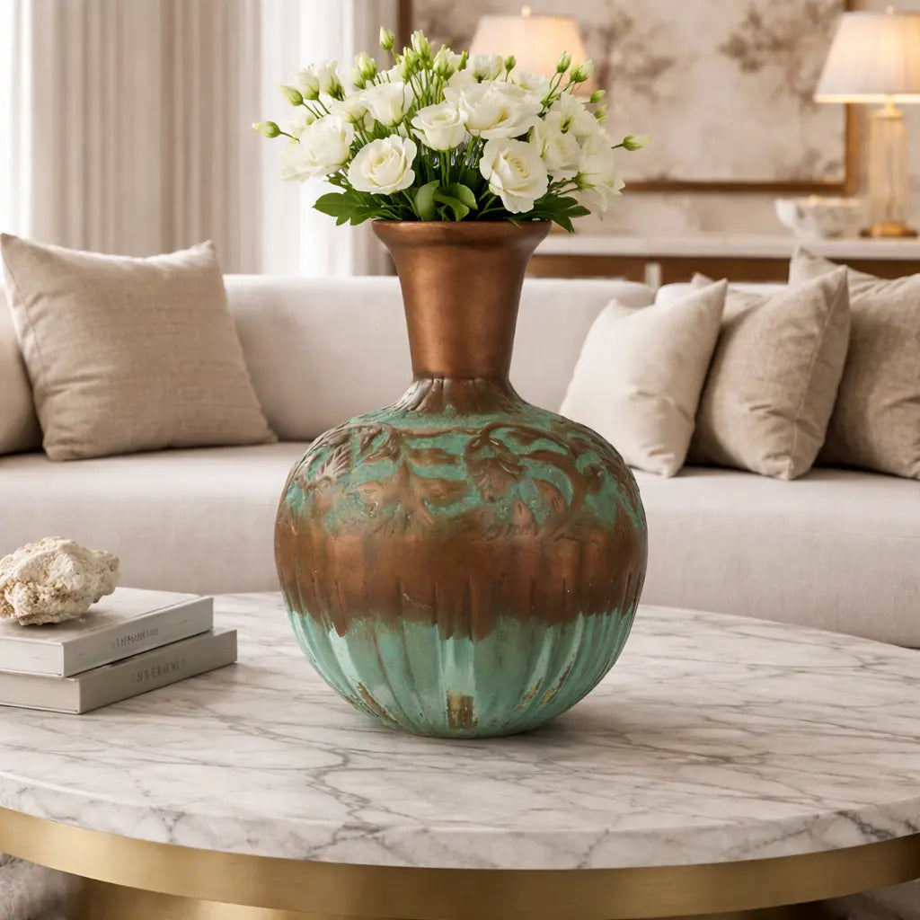 Verdigris Ring - The Vase