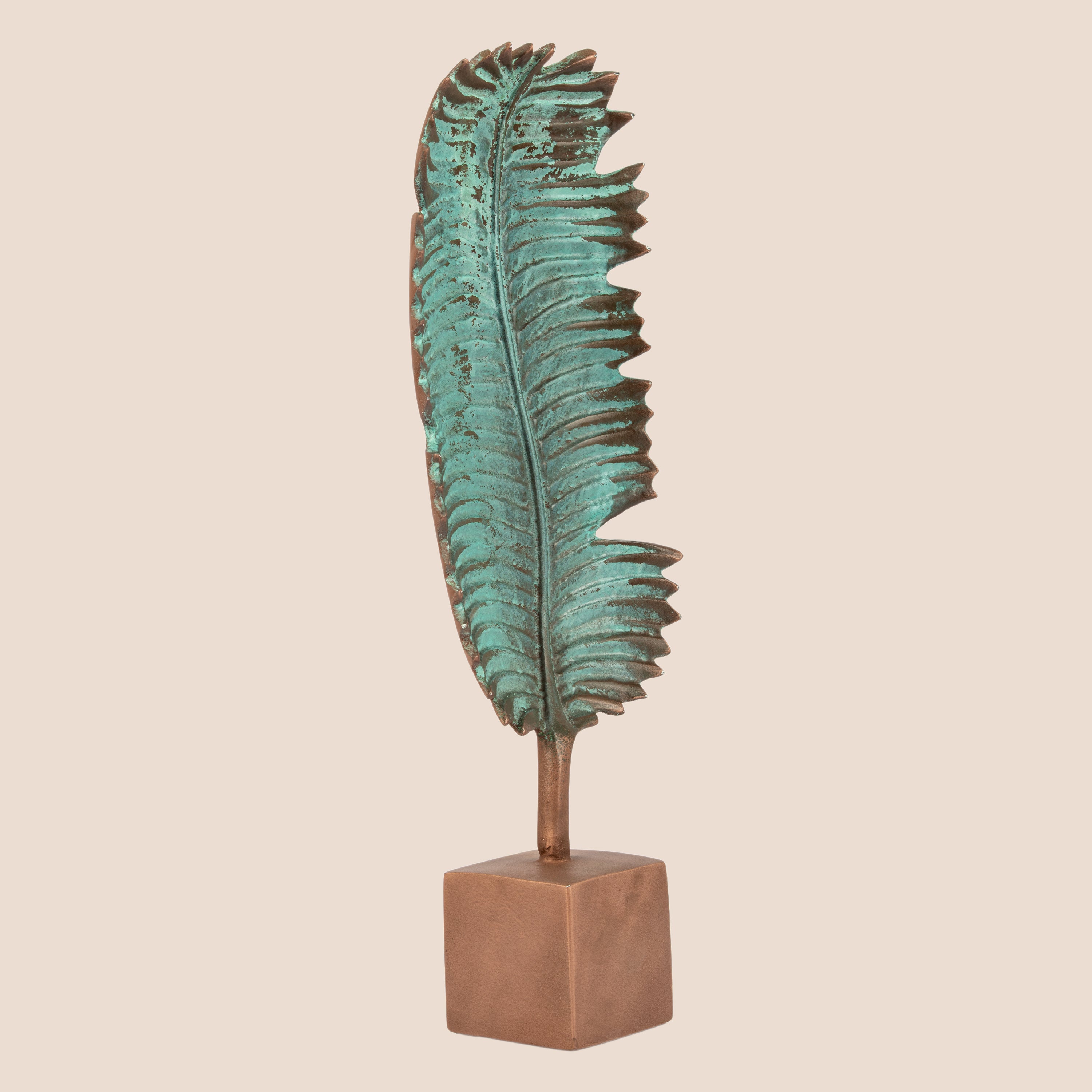 Aureon & Celeste Veil Leaf Form - Sculpture Set