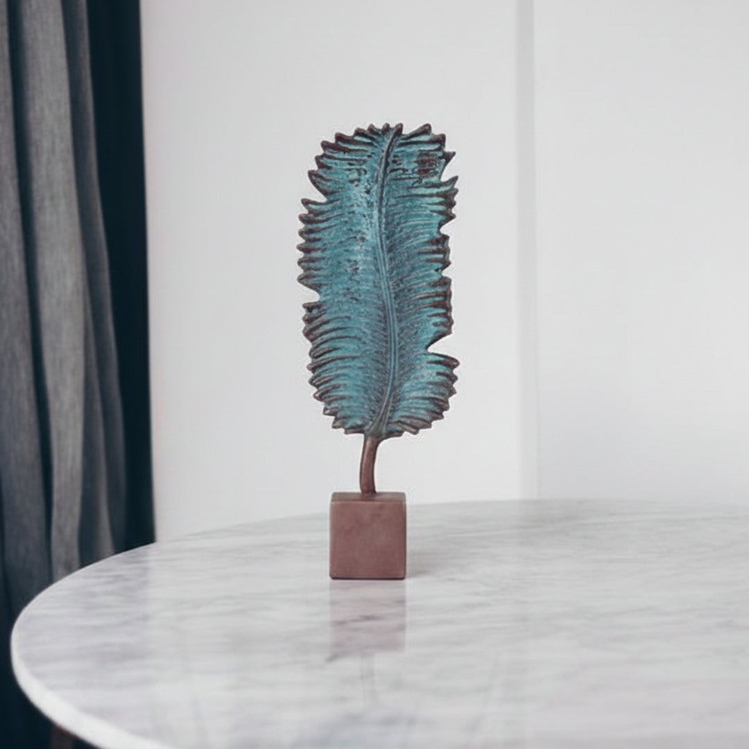 Celeste Veil Leaf - Sculpture