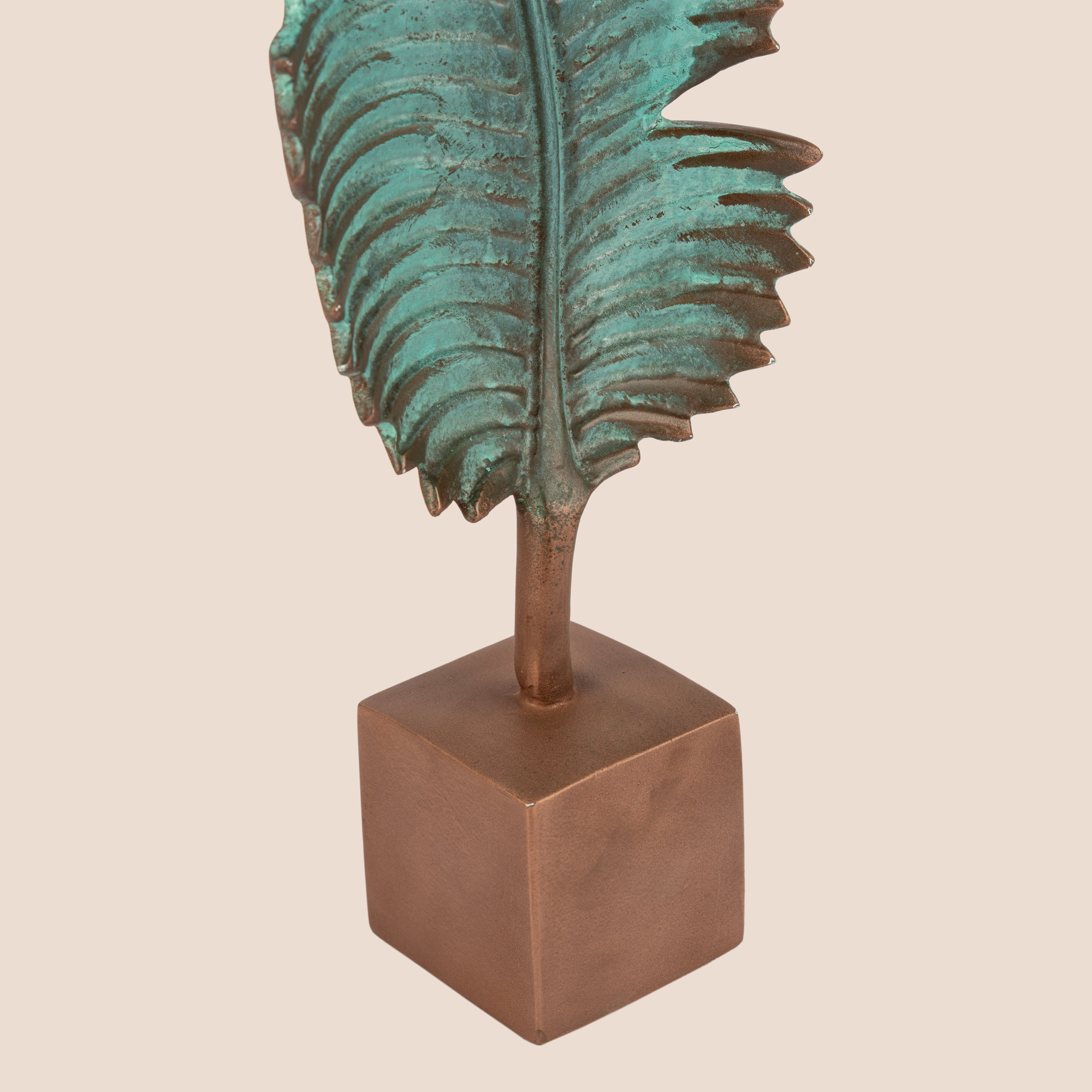 Celeste Veil Leaf - Sculpture