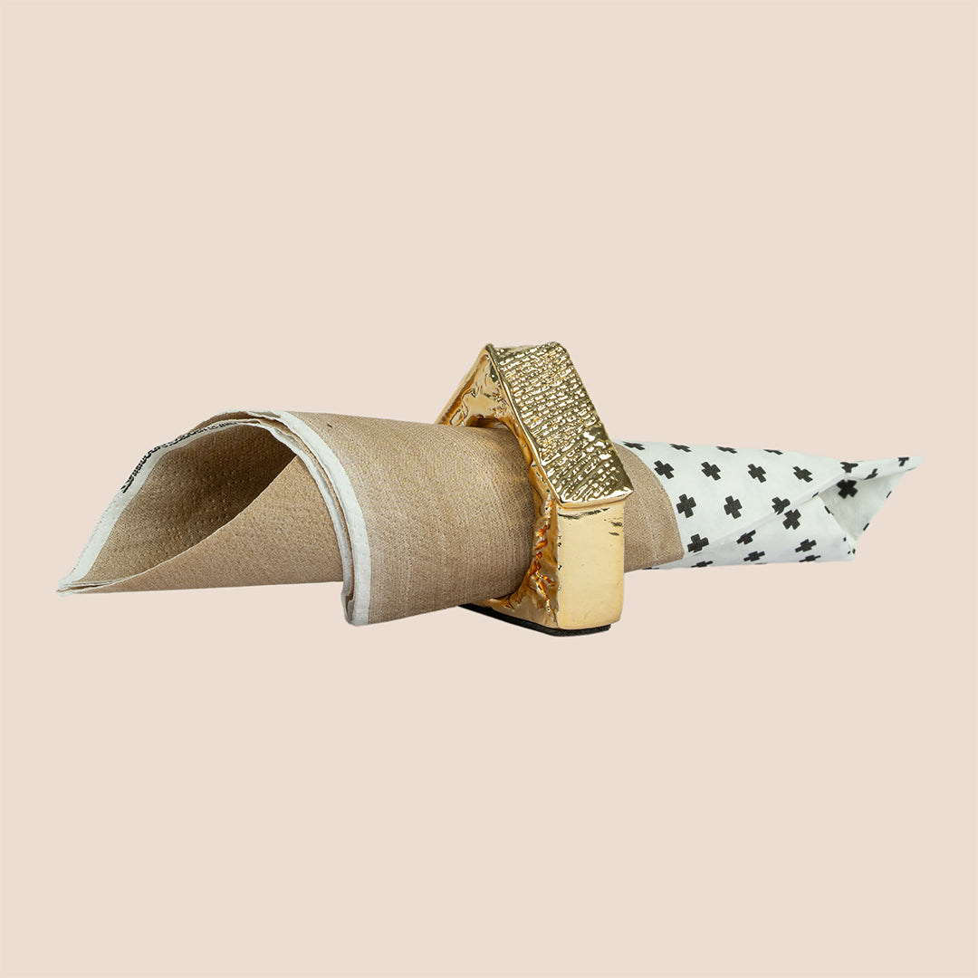 Gilded Ridge – Napkin Ring