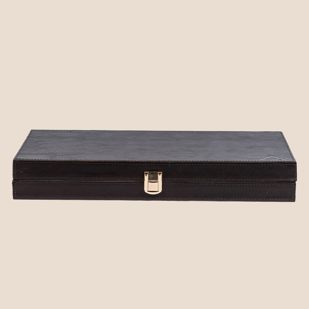 Regal Case Jewellery Organiser- Real Leather- Rakhi Gift Set