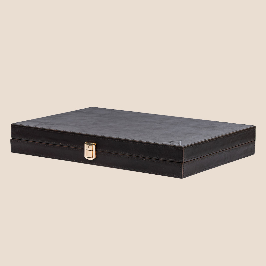 Regal Case Jewellery Organiser- Real Leather- Rakhi Gift Set