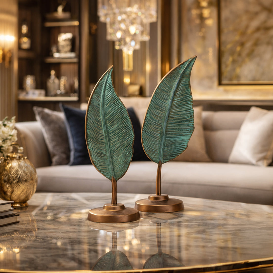 Aurelia Twin Fronds - Sculpture (Set of 2)