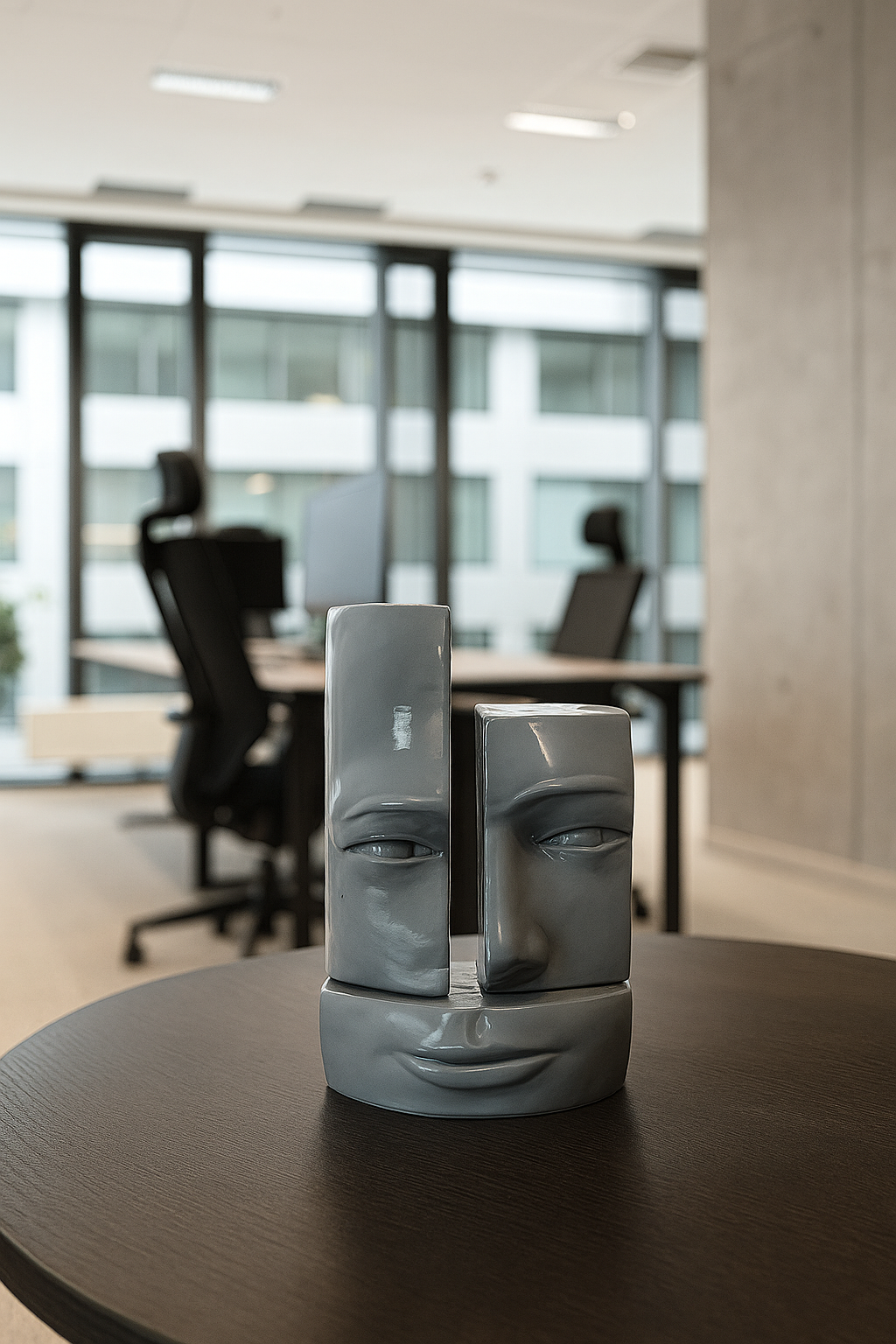 Fragmented Identity - Sculpture Bookend - ACad Home
