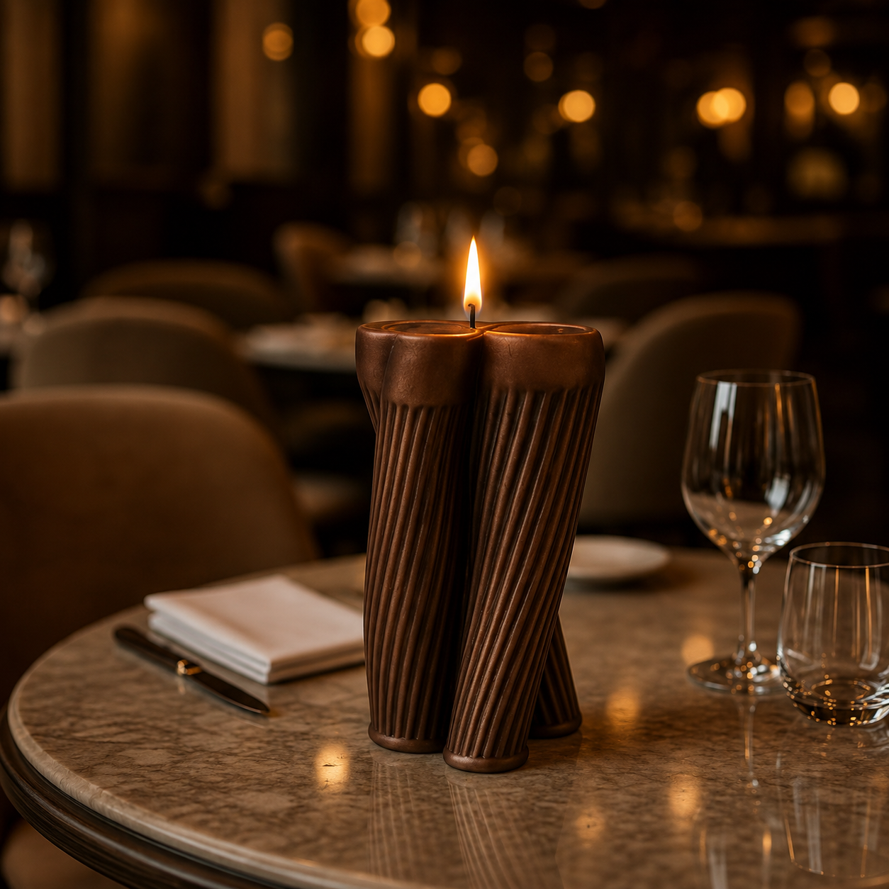 Twist of Elegance-Scented Candles