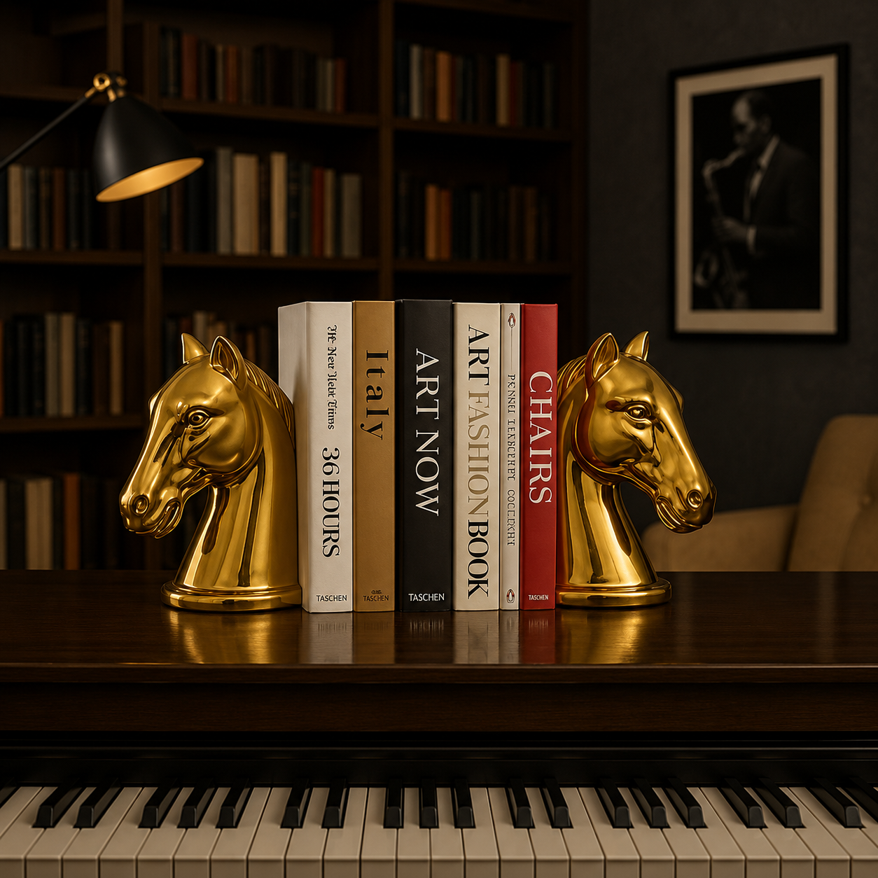 Strength in Grace- Sculpture Bookend