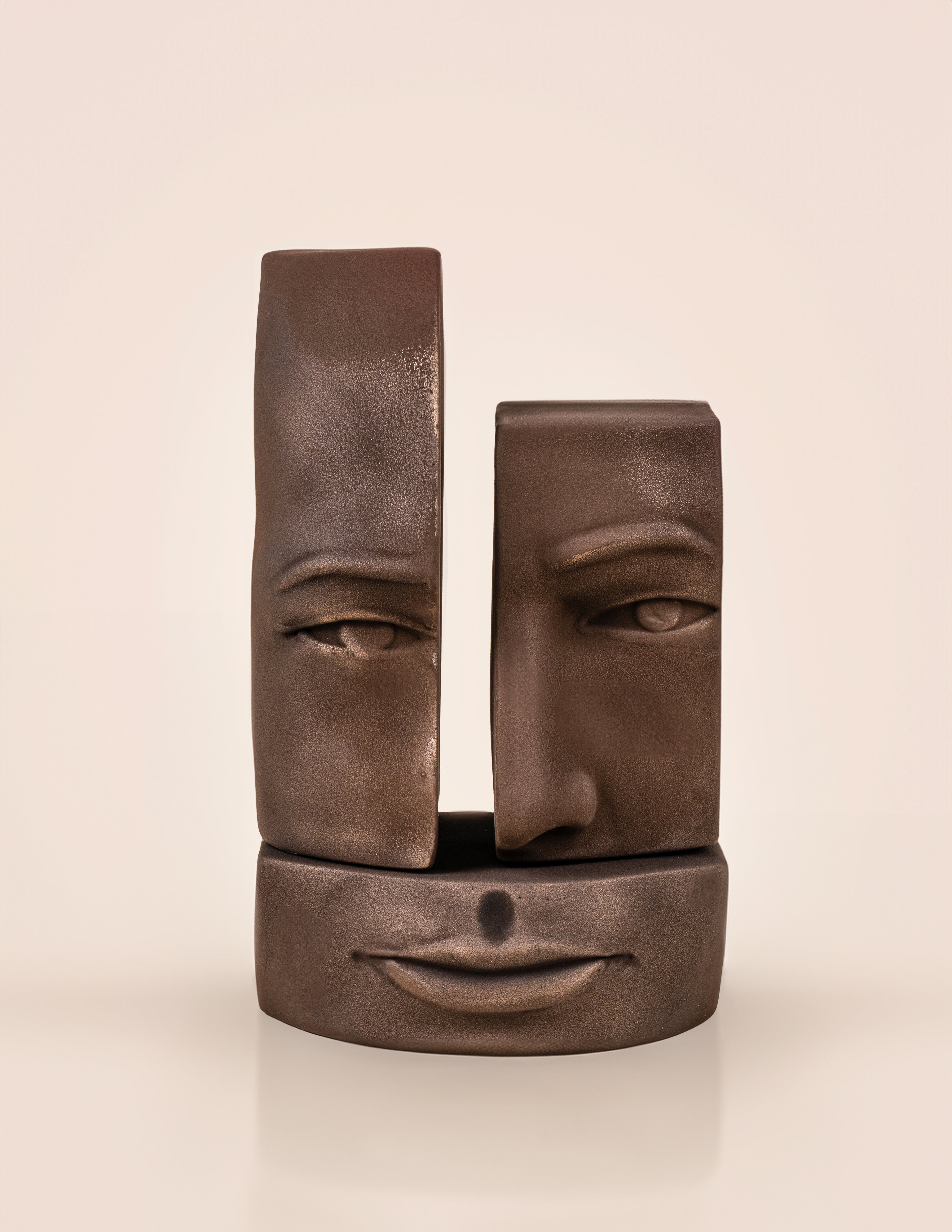 Fragmented Identity - Sculpture Bookend - ACad Home