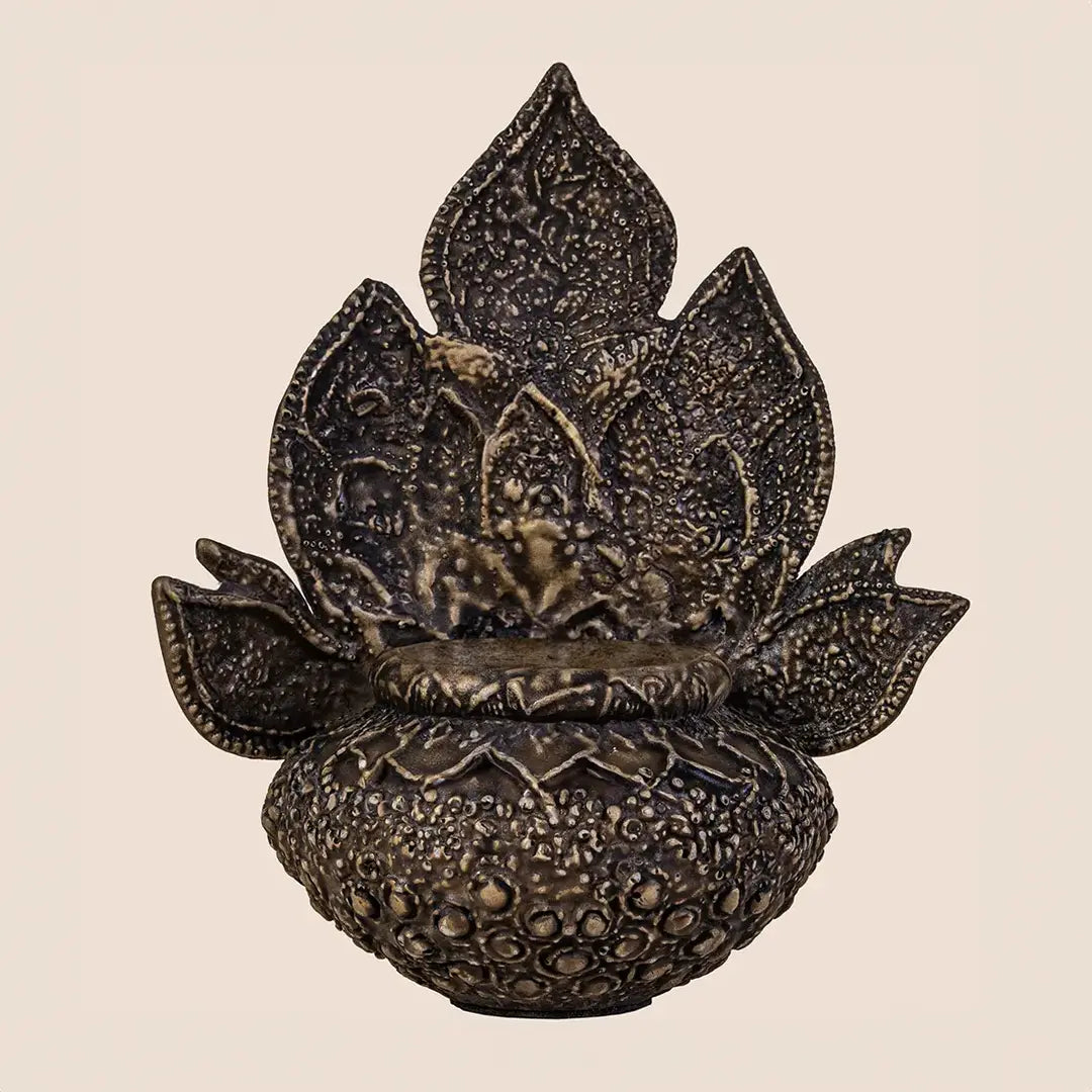 Sacred Flame Scented Candle- AI left - ACad Home