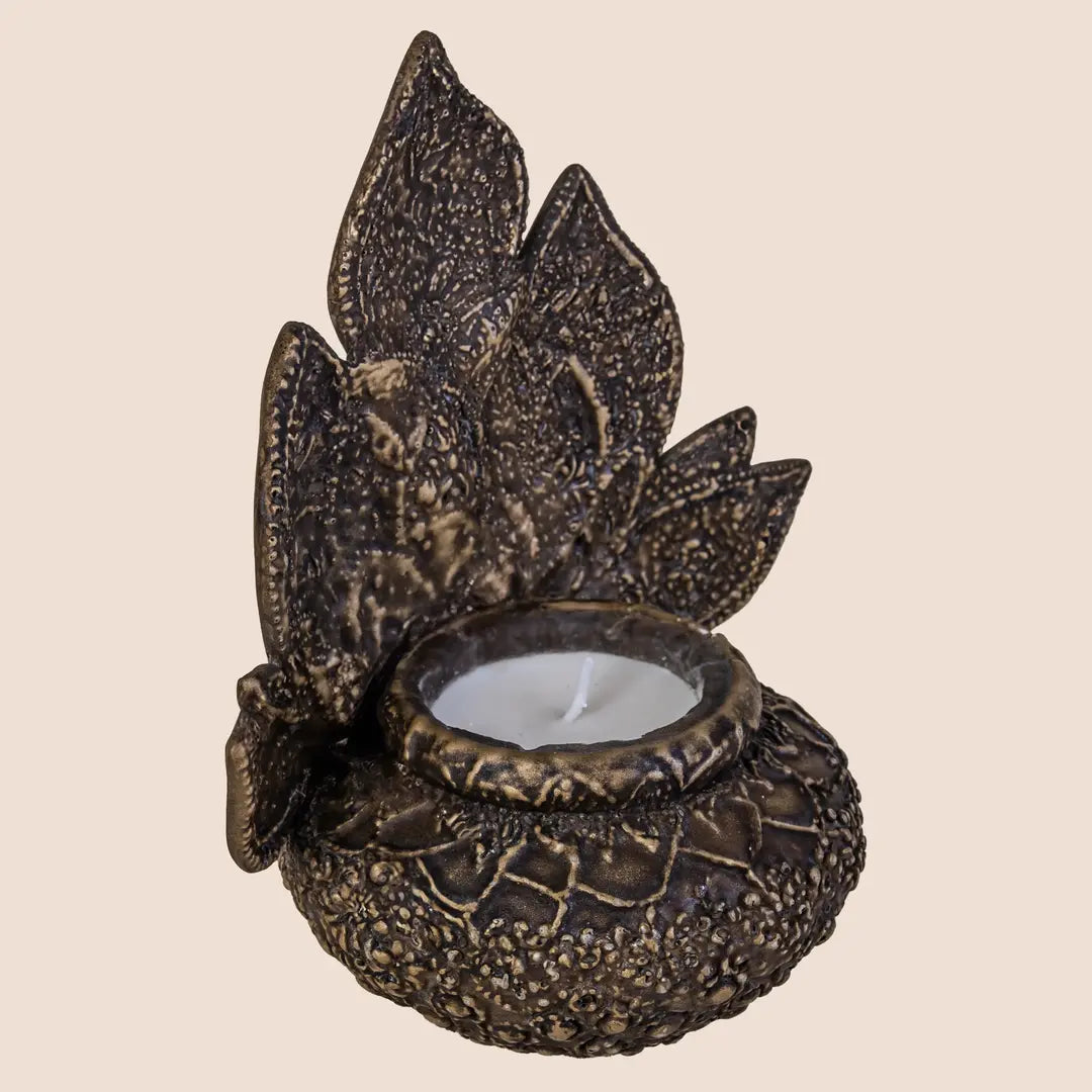Sacred Flame Scented Candle- AI left - ACad Home