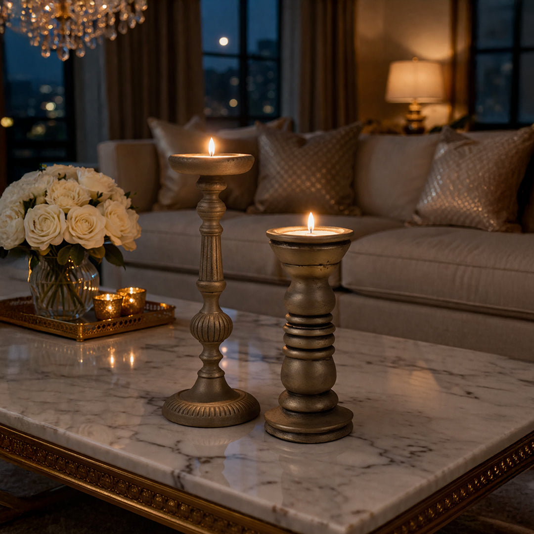 The Old Wick & Heirloom Light - Scented Candle Set